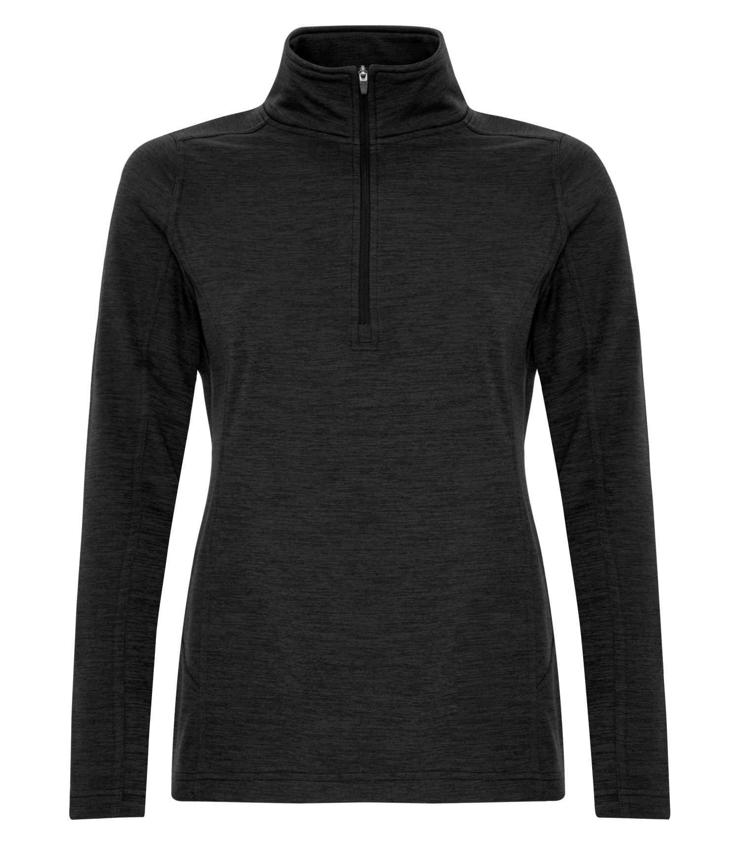 ATC™ DYNAMIC HEATHER FLEECE 1/2 ZIP LADIES' SWEATSHIRT