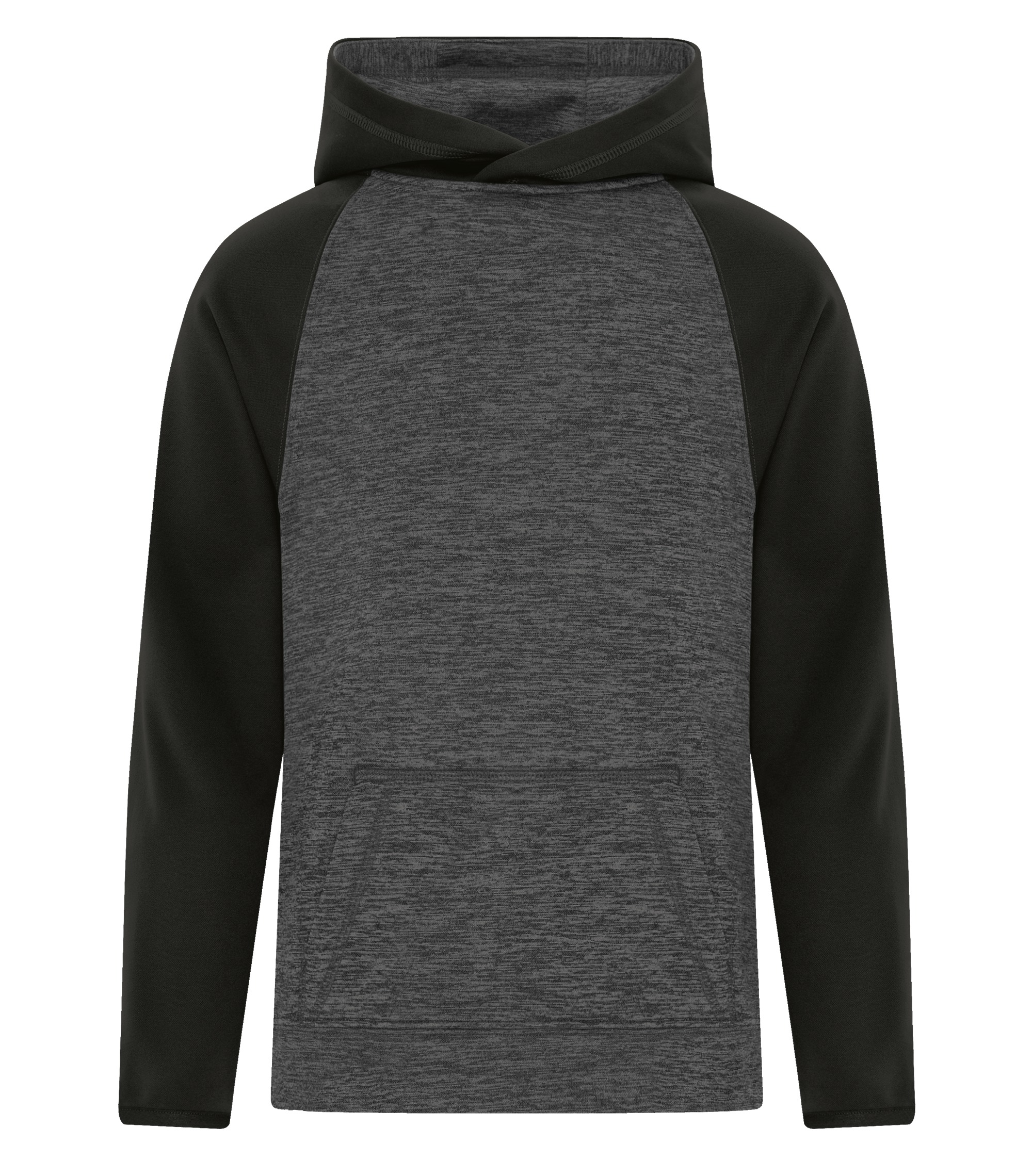 ATC™ DYNAMIC HEATHER FLEECE TWO TONE YOUTH HOODIE